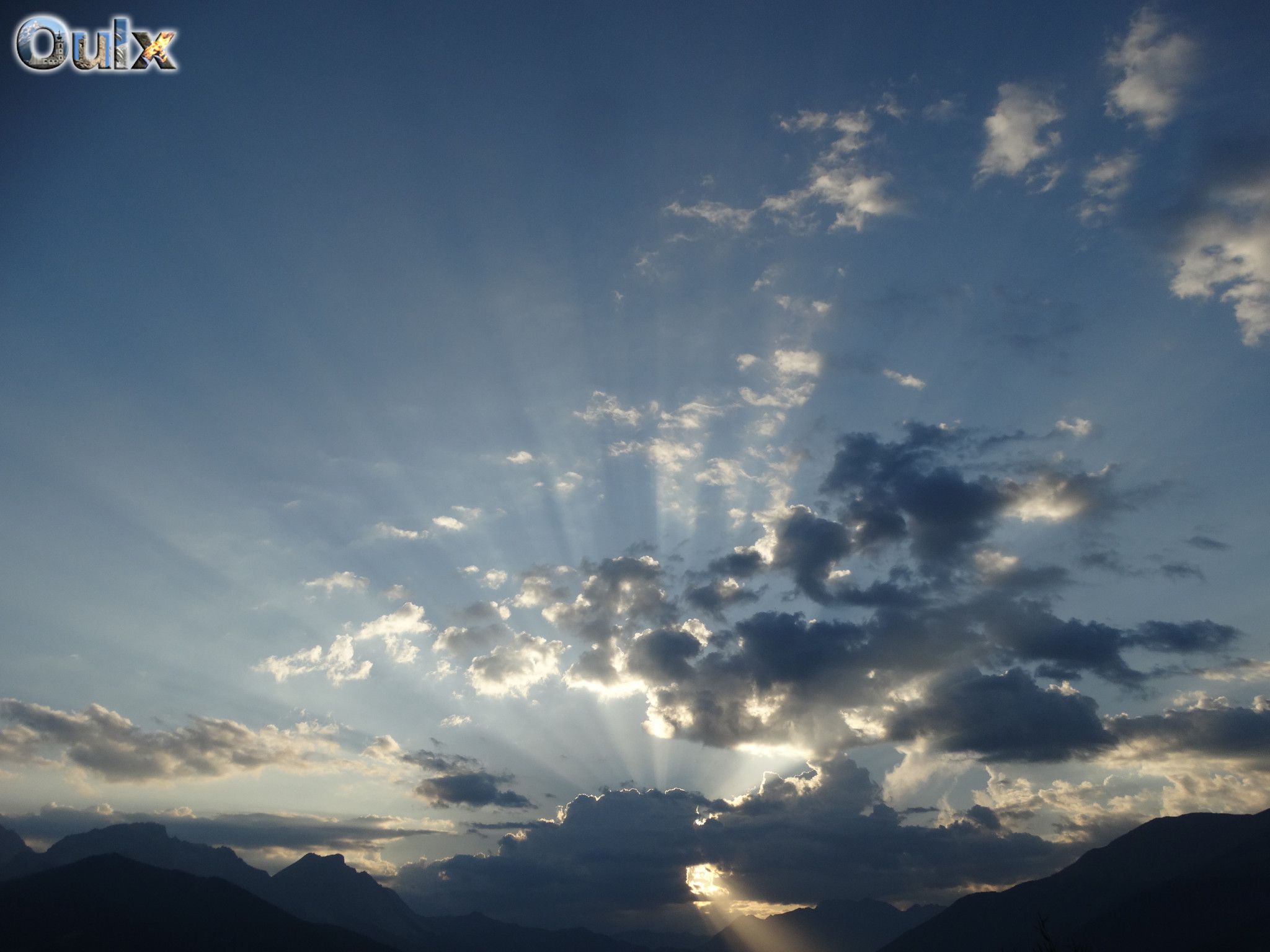 Cielo durante l'eclissi 2